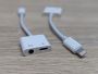 Новий Адаптер-розгалужувач Lightning Type-C 3.5 мм Jack 2шт [ProductHub SKU 7240(13)]