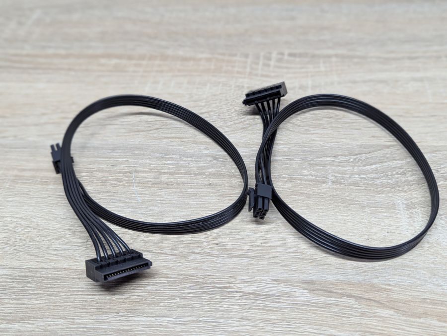 Новий Модульний кабель живлення для комп'ютерного блоку живлення 6Pin SATA 15-pin