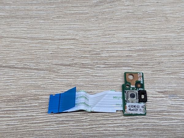 Плата кнопки ввімкнення для ноутбуків серії Lenovo ThinkPad NS-A052P Б/В