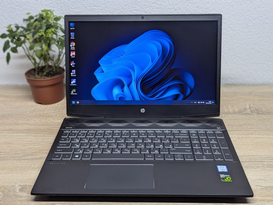 Ноутбук Б/В HP Pavilion Gaming Laptop 15, Intel Core i7-8750H, DDR4 32 GB, SSD 512GB, 15.6" Full HD [ProductHub SKU HP872]