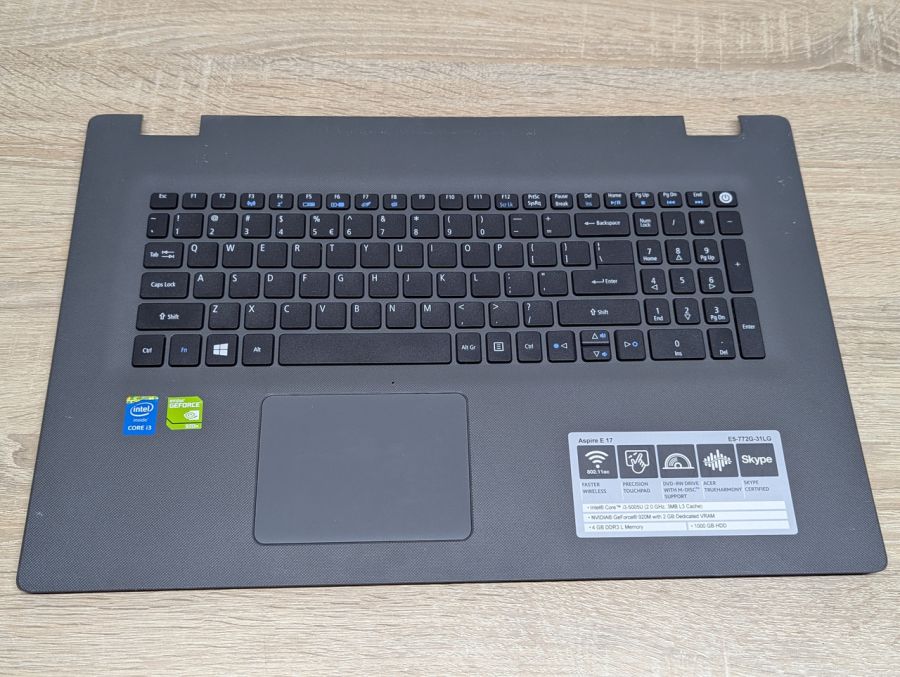 Б/В Топкейс для ноутбука Acer Aspire E5-772G,E5-722,E5-772, E5-772G, E5-773, E5-773G [ProductHub SKU 439.04X01]