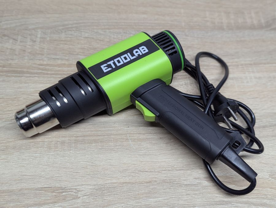 Новий Будівельний фен ETOOLAB PHG01D 2000 Вт [ProductHub SKU PHG01D(14)]