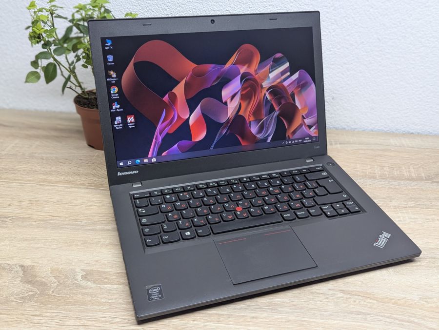 Ноутбук Б/В Lenovo ThinkPad T440, Intel Core i5-4300U, DDR3 8GB, SSD 128GB, 14" HD [ProductHub SKU L583]