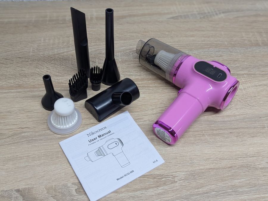 Новий Бездротовий автомобільний міні-пилосос Belibuy XCQ-508 [ProductHub SKU XCQ-508(15)]