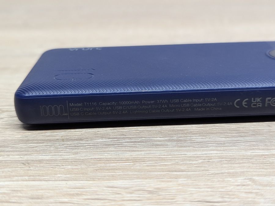 Новий Павербанк Vrurc T1116 10000mAh [ProductHub SKU T1116(16)]