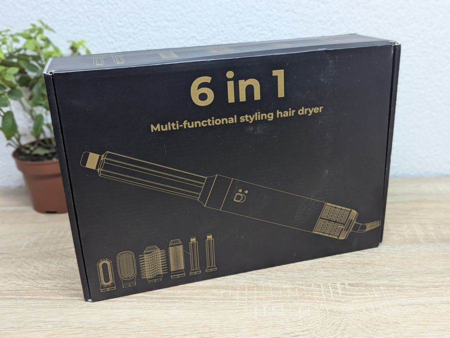 Новий Універсальний фен-стайлер 6 в 1 Alopsking WT-632 [ProductHub SKU Alopsking(17)]