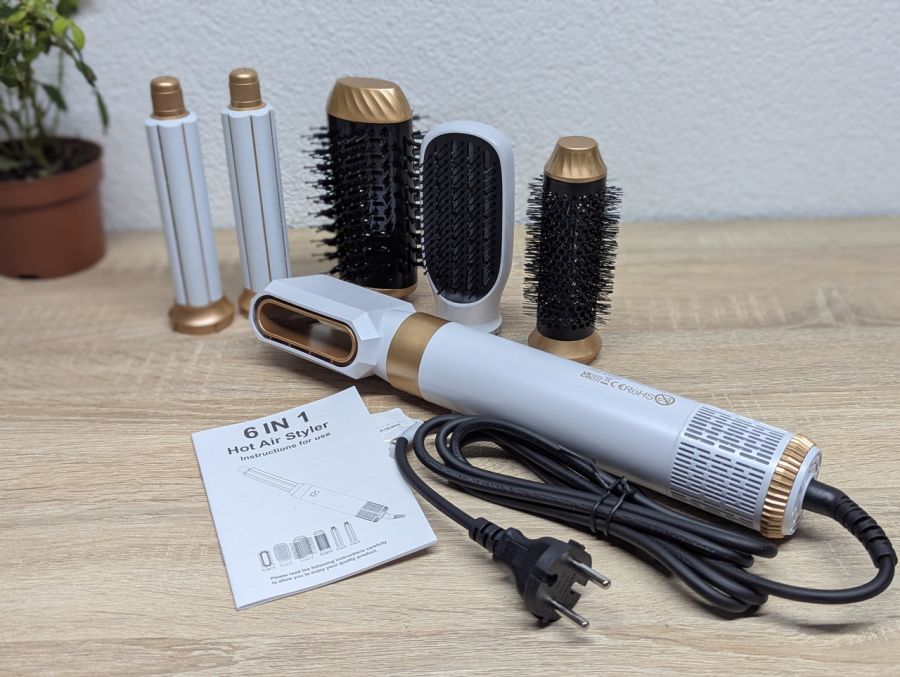 Новий Універсальний фен-стайлер 6 в 1 Alopsking WT-632 [ProductHub SKU Alopsking(17)]
