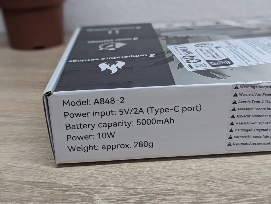 Новий Електрогрілка-масажер для шиї та плечей A848-2 [ProductHub SKU A848-2(19)]