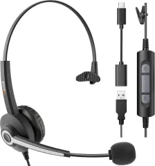 Новий Гарнітура Wantek 681N з мікрофоном