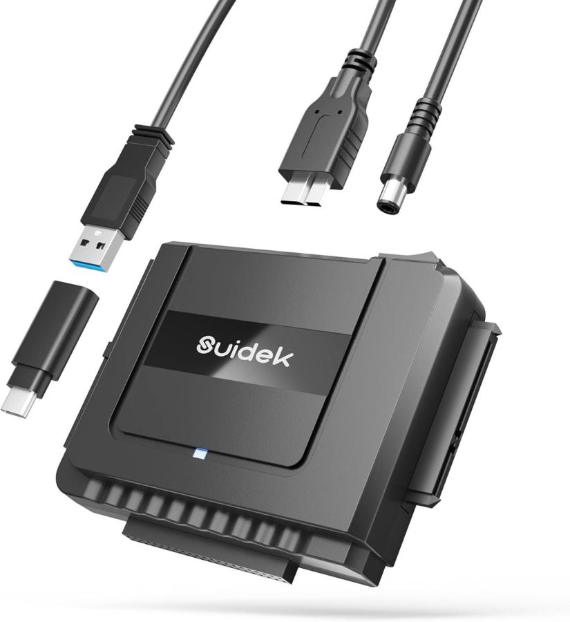 Новий Універсальний адаптер жорстких дисків SUIDEK USB-C to SATA/IDE [ProductHub SKU SUIDEK(20)]