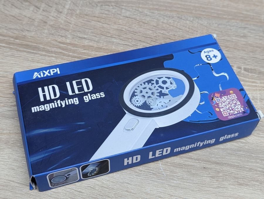 Новий Ручна LED лупа AiXPI 30X [ProductHub SKU Aixpi(20)]