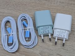 Новий Комплект мережевих зарядних пристроїв 25W USB Type-C — Lightning