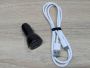 Новий Автомобільний зарядний пристрій у прикурювач із кабелем USB-A — USB-C [ProductHub SKU HY-G10-B(20)]