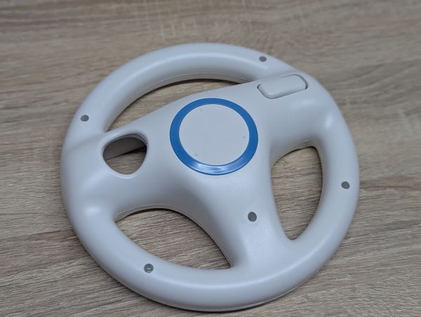 Новий Кермо Wii Wheel RVL-024 для ігрової консолі Nintendo Wii (аналог) [ProductHub SKU RVL-024(20)]
