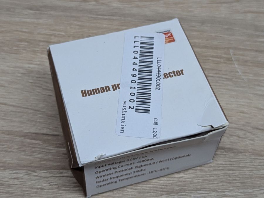 Новий Датчик присутності людини Zigbee