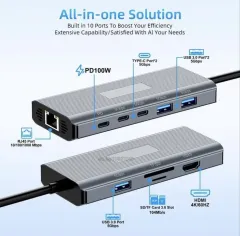 Новий USB-хаб 10в1 для пристроїв Microsoft Surface