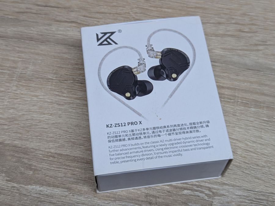 Новий Дротові навушники Knowledge Zenith KZ ZS12 PRO X