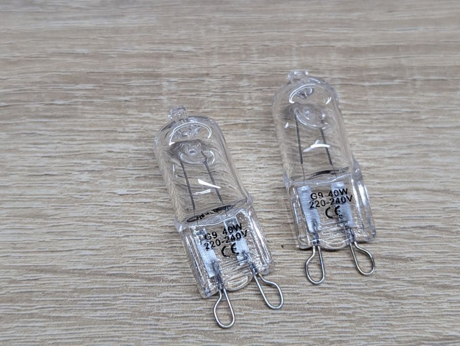 Новий Галогенна лампа G9 40 Вт 5шт [ProductHub SKU 1430WW(20)]