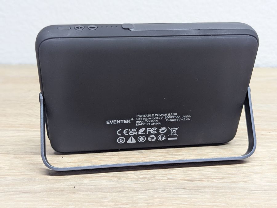 Новий Кемпінговий LED-ліхтар Eventek з функцією Power Bank 20 000 мАг