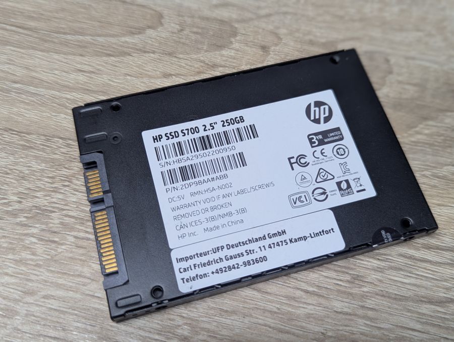 Б/В SSD HP S700 2.5" 250GB [ProductHub SKU S70025]