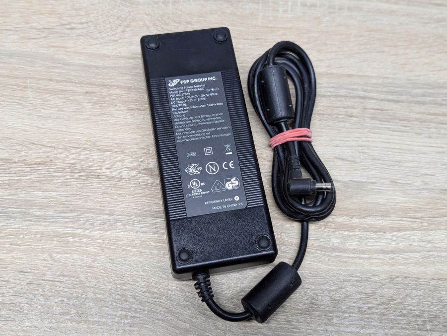 Б/В Блок живлення FSP Group FSP120-AAC, 120 Вт,19 В, 6.32 А,5.5 х 2.5 мм [ProductHub SKU FSP120-AAC]