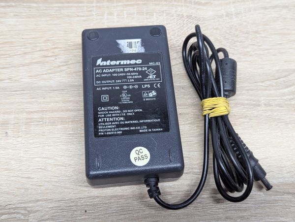 Б/В Блок живлення Intermec SPN-470-24,24В, 3.0А,5.5x 2.5мм [ProductHub SKU SPN-470-24]