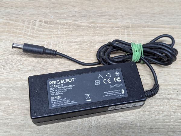 Блок живлення Primelect A159A-195004620, 90 Вт,19.5V,4.62A,7.4x 5.0 мм Б/В