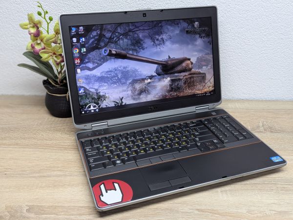 Ноутбук Б/В Dell Latitude E6520, Intel Core i7-2760QM, DDR3 8GB, SSD 128GB + HDD 320GB, NVIDIA NVS 4200M 512Mb, 15.6"