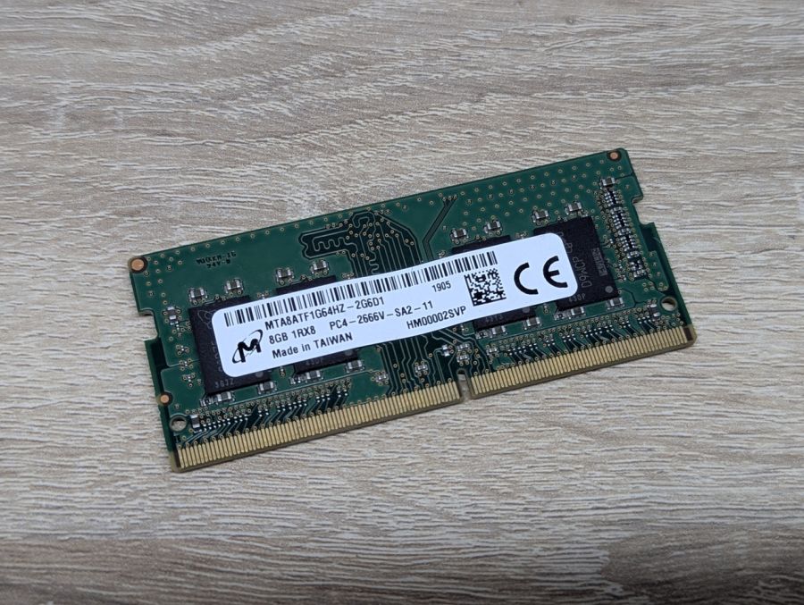 Оперативна пам'ять Micron DDR4 8GB 2666 MHz