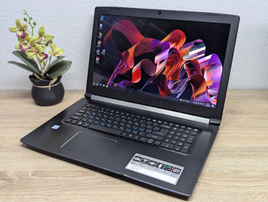 Ноутбук Б/В Acer Aspire A517 51, Intel Core i3-7020U, DDR4 8 GB, SSD 256GB, 17" HD [ProductHub SKU Acer190]