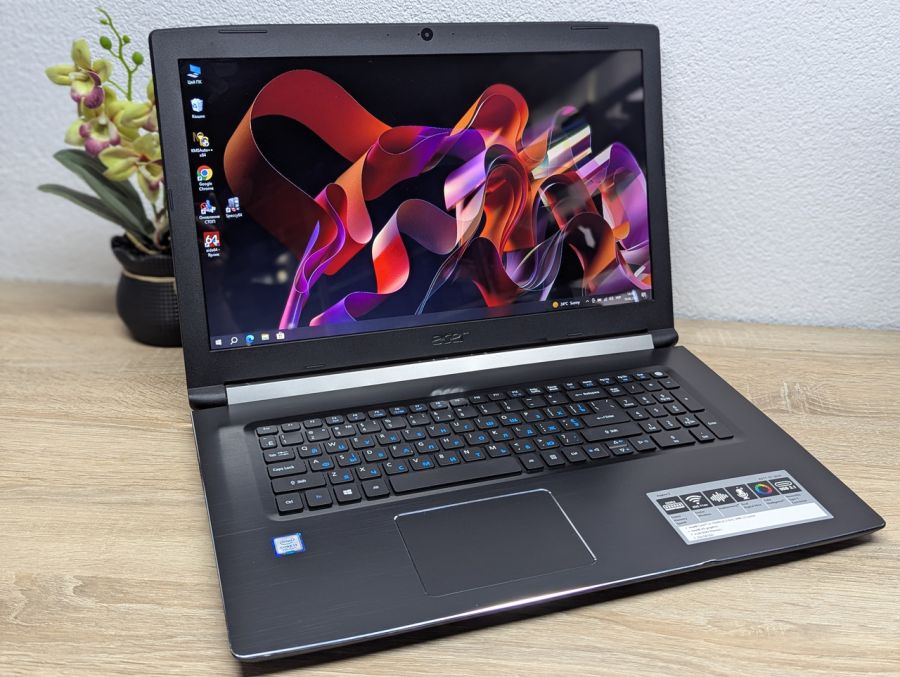 Ноутбук Б/В Acer Aspire A517 51, Intel Core i3-7020U, DDR4 8 GB, SSD 256GB, 17" HD [ProductHub SKU Acer190]