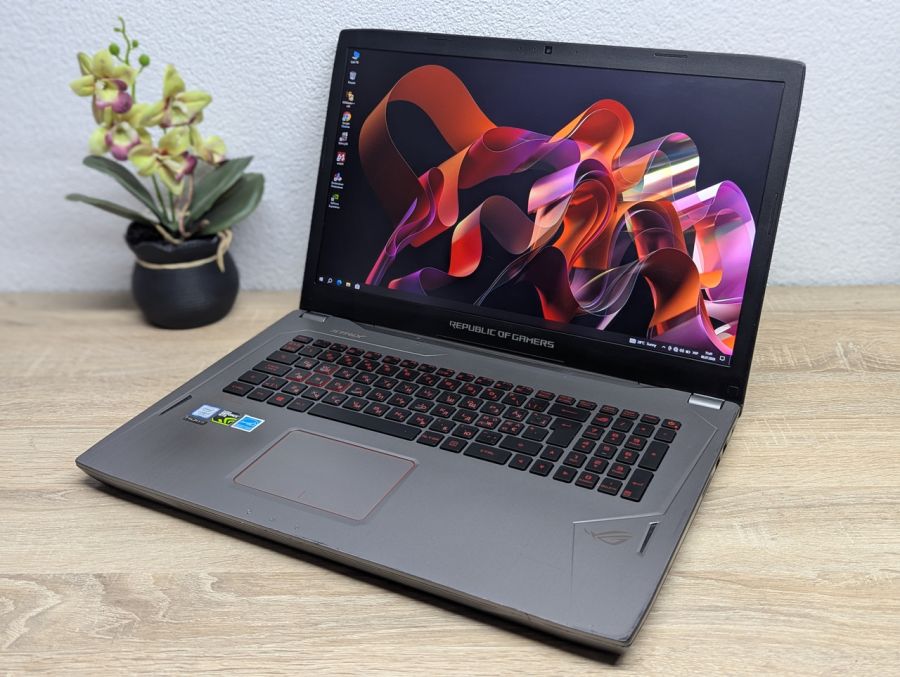 Ноутбук Б/В ASUS Strix ROG GL702V, Intel Core i7-7700HQ, DDR4 16GB, SSD 256GB + HDD 1TB, NVIDIA GeForce GTX 1070 4GB, 17" Full HD