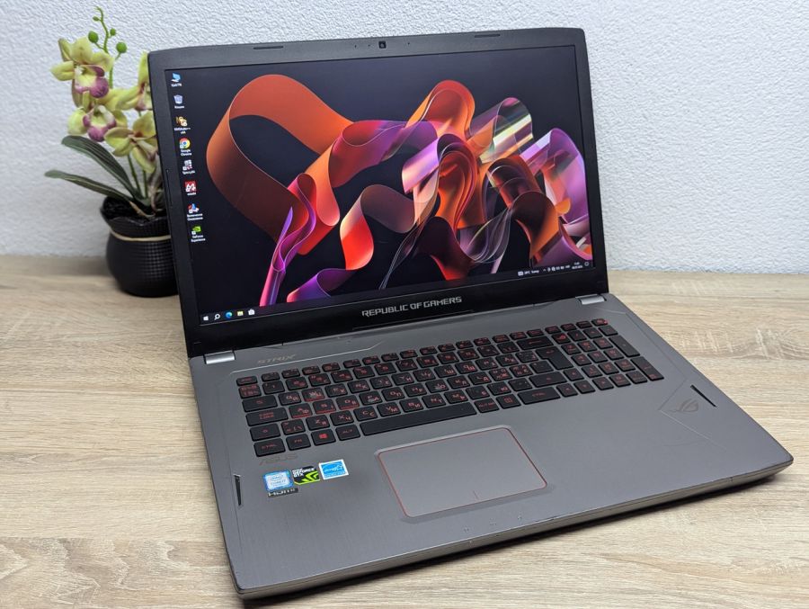 Ноутбук Б/В ASUS Strix ROG GL702V, Intel Core i7-7700HQ, DDR4 16GB, SSD 256GB + HDD 1TB, NVIDIA GeForce GTX 1070 4GB, 17" Full HD