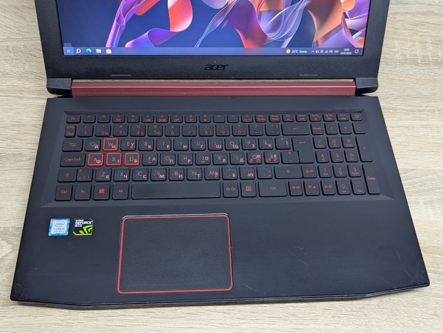 Ноутбук Б/В Acer Nitro AN515-53, Intel Core i5-8300H, DDR4 16 GB, SSD 256GB + SSD 500GB, NVIDIA GEForce GTX 1050 4Gb, 15.6" Full HD [ProductHub SKU Acer199]