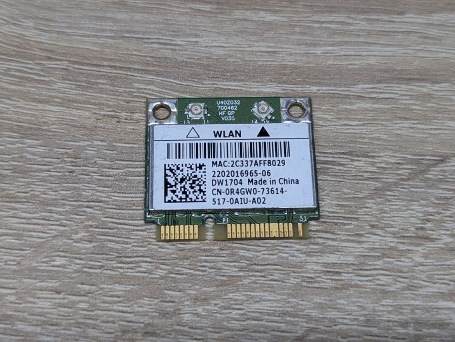 Б/В Wi-Fi+Bluetooth модуль Broadcom BCM943142HM [ProductHub SKU 0R4GW0]