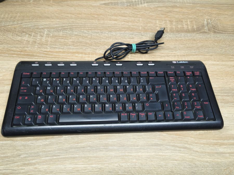 Дротова клавіатура Labtec Ultra-Flat Keyboard Y-UZ98 Б/В