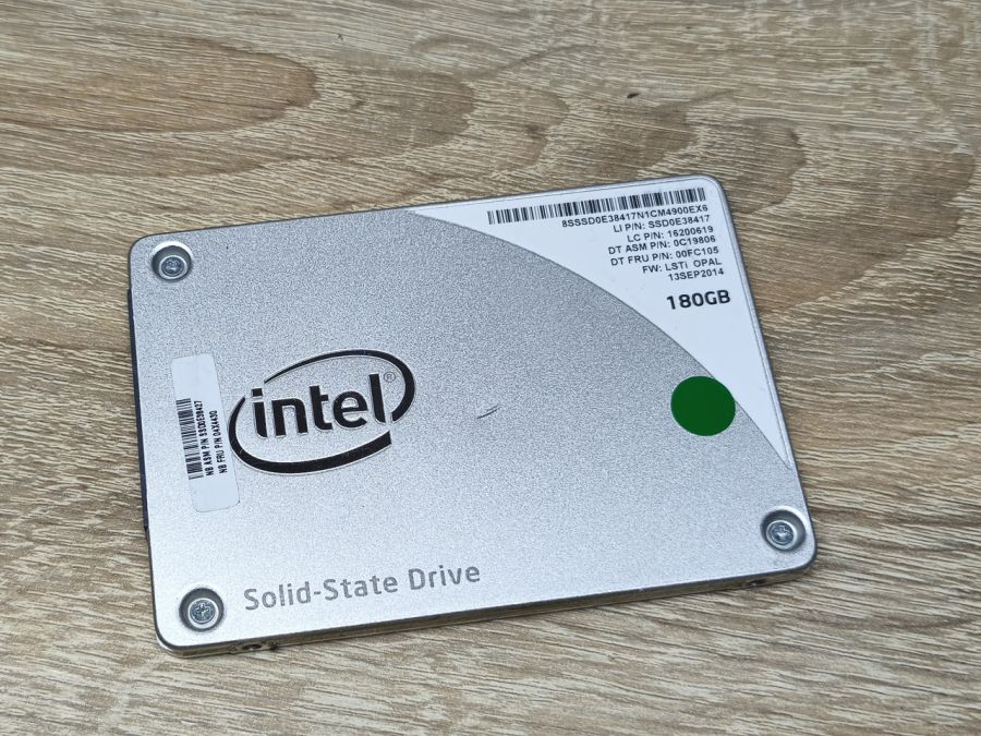 Б/В SSD Intel Pro 1500 Series 180Gb 2.5" Життя 100%
