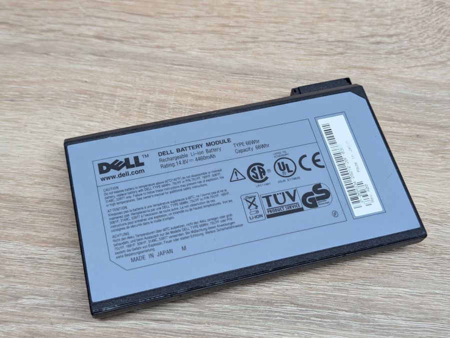 Б/В Акумуляторна батарея Dell 75UYF,1691P [ProductHub SKU 75UYF]