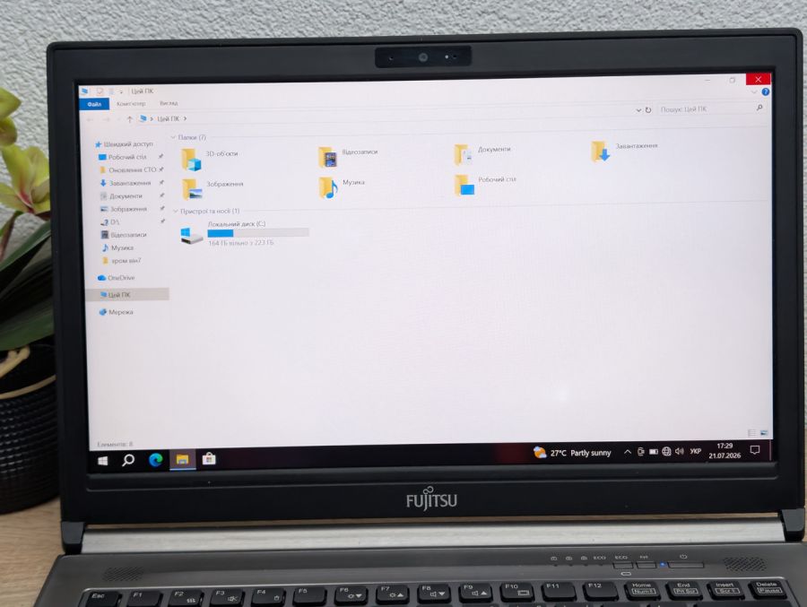 Ноутбук Б/В Fujitsu E746, Intel Core i5-6200U, DDR4 8GB, SSD 240GB, 14" Full HD [ProductHub SKU F265]