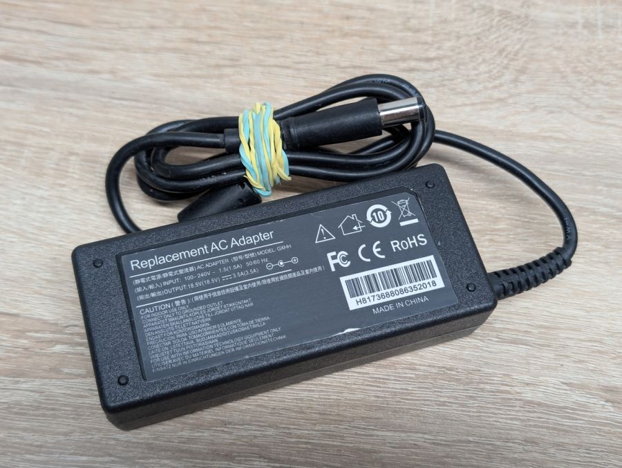 Б/В Блок живлення 65W 18.5V 3.5A 7.4 x 5.0 мм [ProductHub SKU GXHH]