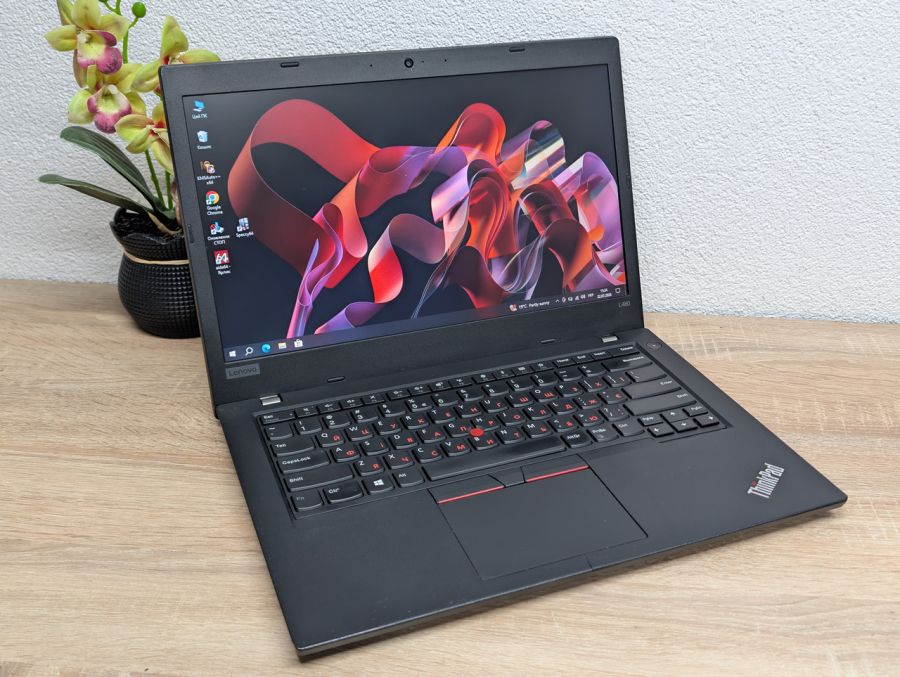 Ноутбук Б/В Lenovo ThinkPad L480:14, Intel Core i5-8250U, 8 GB DDR4, Intel UHD Graphics, SSD 128Gb [ProductHub SKU L640]