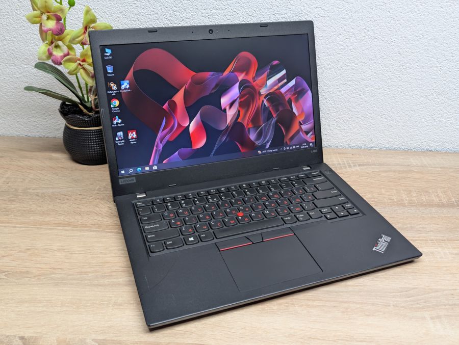 Ноутбук Б/В Lenovo ThinkPad L480:14, Intel Core i5-8250U, 8 GB DDR4, Intel UHD Graphics, SSD 120Gb