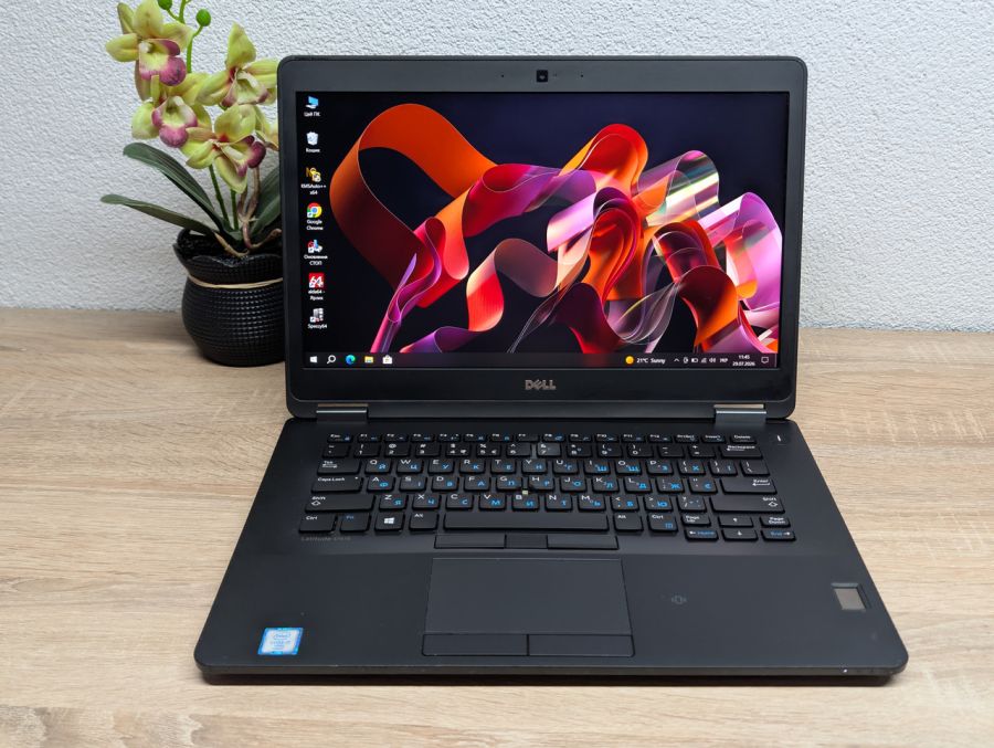 Ноутбук Б/В Dell Latitude E7470, Intel Core i7-6600U, DDR4 8GB, SSD 256GB, 14" Full HD [ProductHub SKU Dell669]