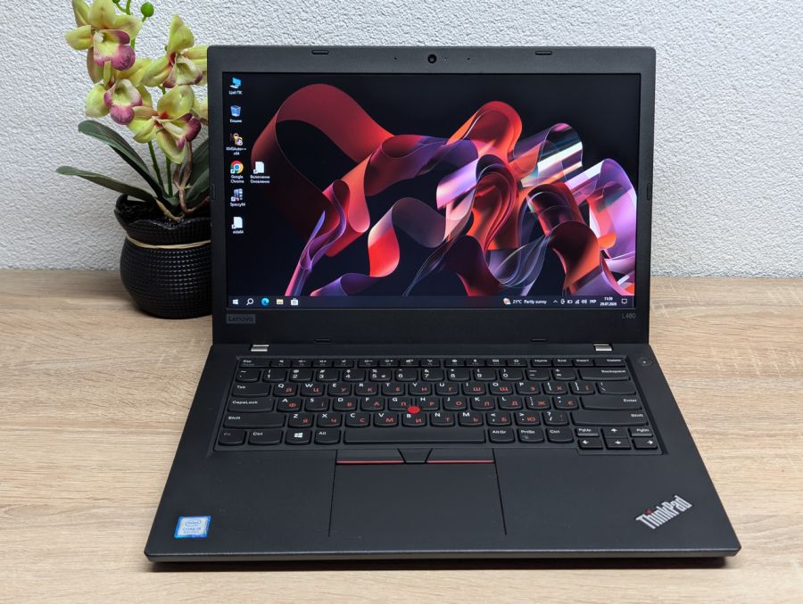 Ноутбук Б/В Lenovo ThinkPad L480, Intel Core i5-8250U, DDR4 8 GB, SSD 128GB, 14" UHD [ProductHub SKU L439]