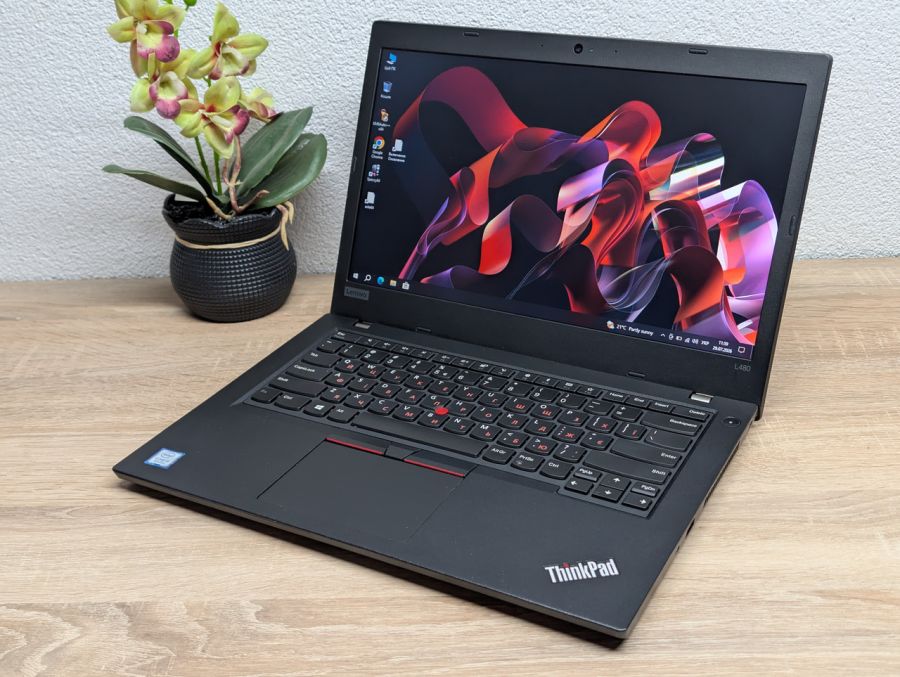 Ноутбук Б/В Lenovo ThinkPad L480, Intel Core i5-8250U, DDR4 8 GB, SSD 128GB, 14" UHD [ProductHub SKU L439]