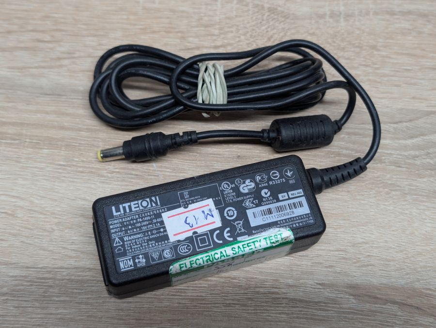 Б/В Блок живлення Lite-On 40W 19V 2.1A 5.5 x 2.5 мм [ProductHub SKU PA-1400-11]