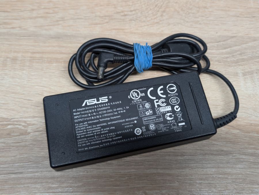 Блок живлення Asus 90W 19V 4.74A 5.5 x 2.5мм Б/В [ProductHub SKU EXA0904YH]