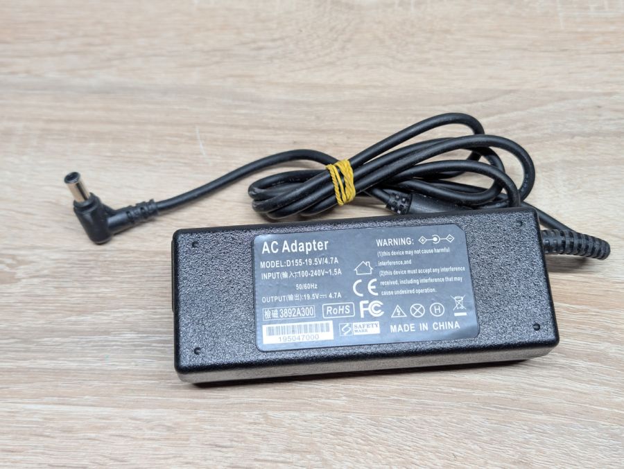 Блок живлення 92W 19.5V 4.7A 6.5 x 4.4 мм Б/В [ProductHub SKU D155\6.5x4.4]