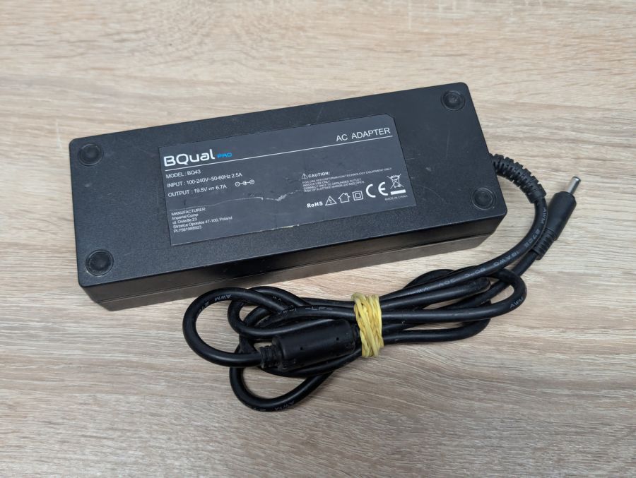 Блок живлення BQual PRO BQ43 130W 19.5V 6.7A 4.5 x 3.0 мм Б/В [ProductHub SKU BQ43]