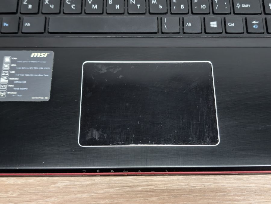 Ноутбук MSI GE70,MS-1757: 17 Full HD, Intel Core i7-4700MQ, 8 GB DDR3, NVIDIA GeForce GTX 765M 2Gb,SSD 512Gb Б/В [ProductHub SKU MSI29]